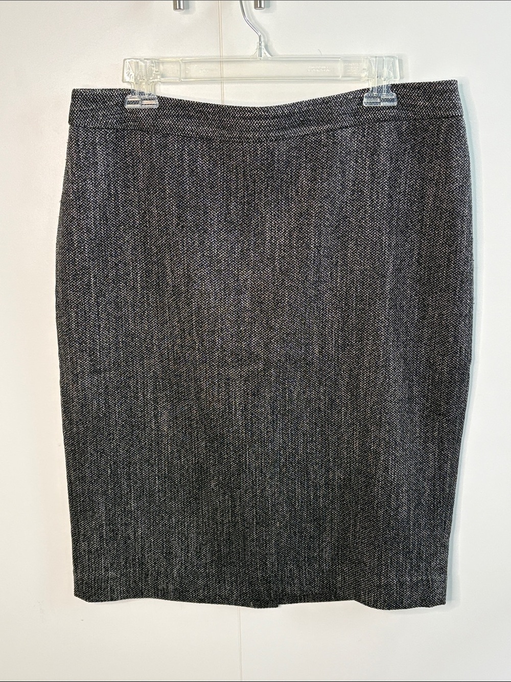 Classic Gray Pencil Skirt - Women's Professional Skirt 12